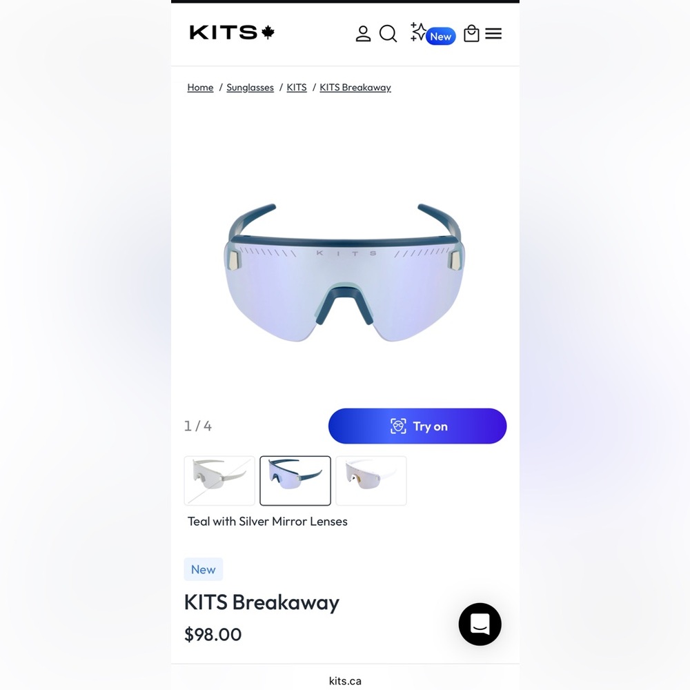 Men's Kits Breakaways Sunglasses